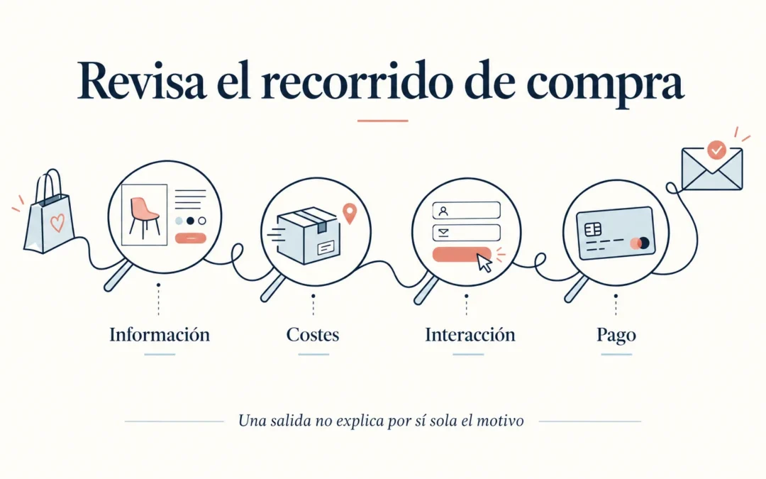 Carritos abandonados: cómo distinguir dudas, costes y fallos del proceso de compra